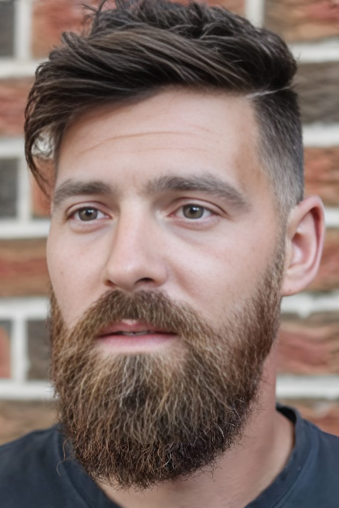 Side Swept Fringe Undercut for Contemporary Edge