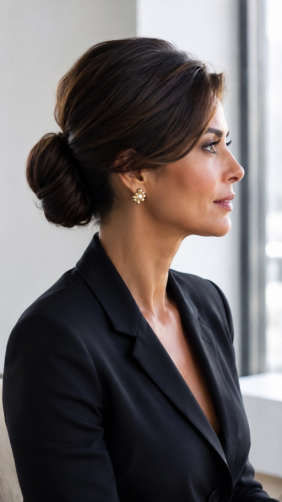 The Classic Chignon - five-minute professional updo