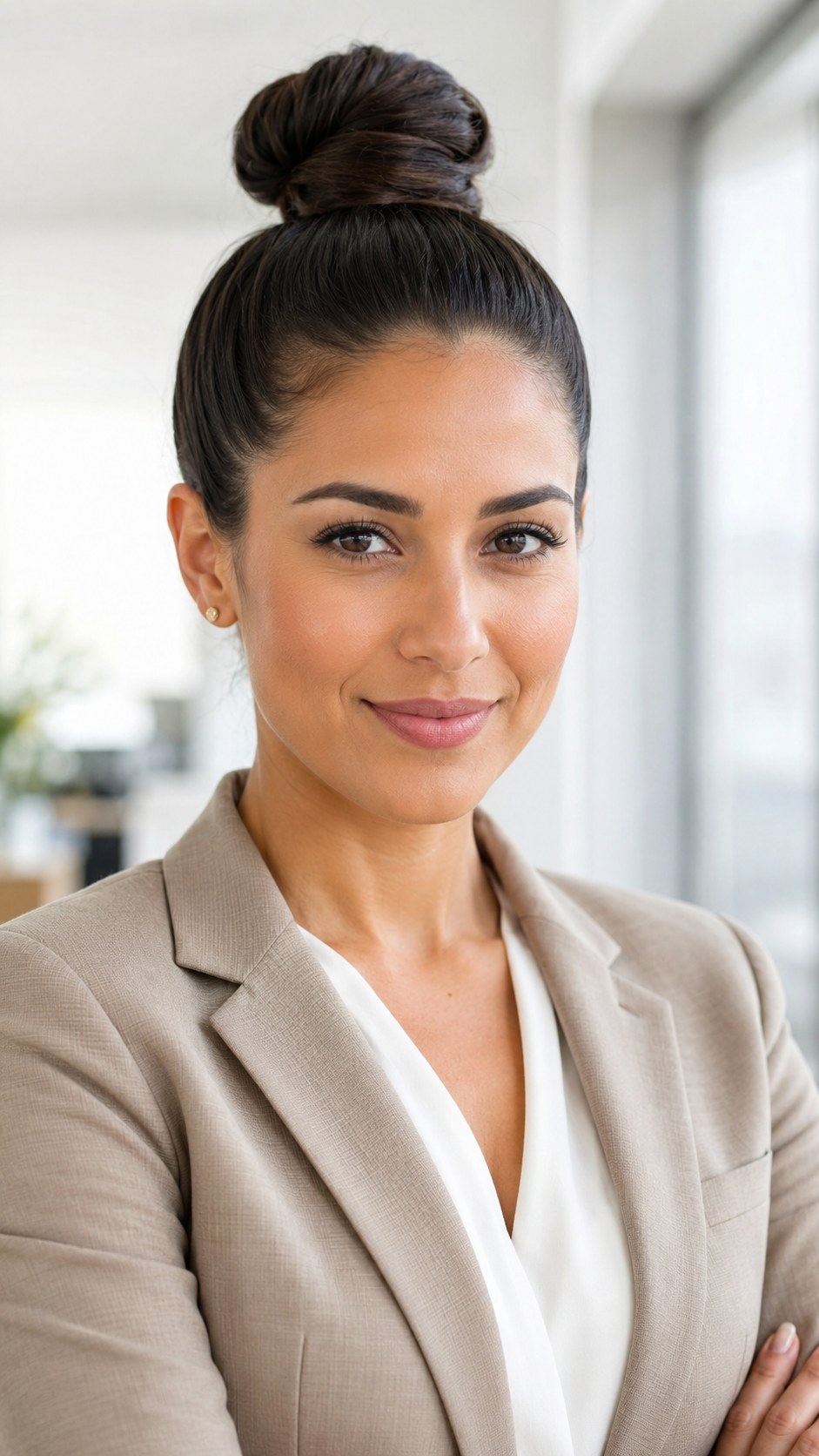 The Top Knot - five-minute professional updo
