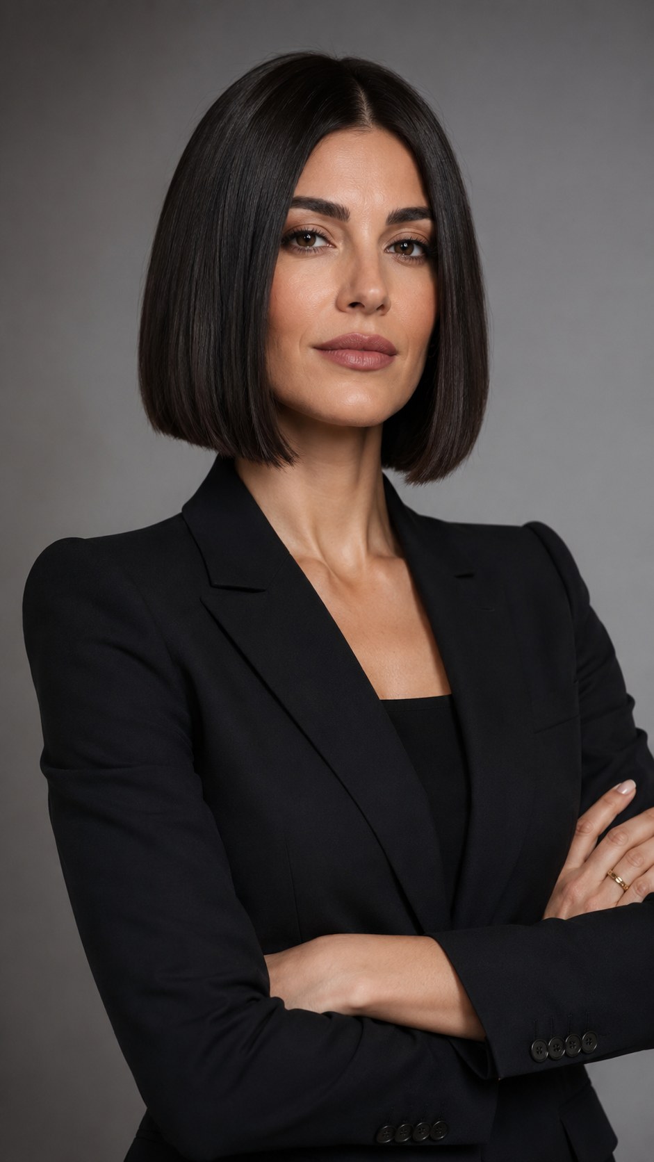 1. The Classic Blunt Bob