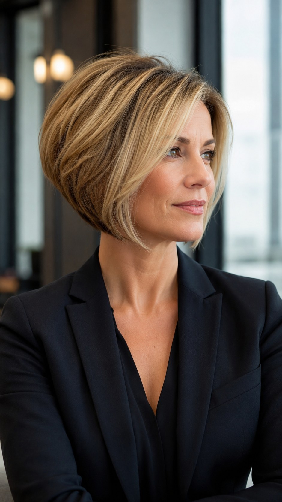 7. The Stacked Bob