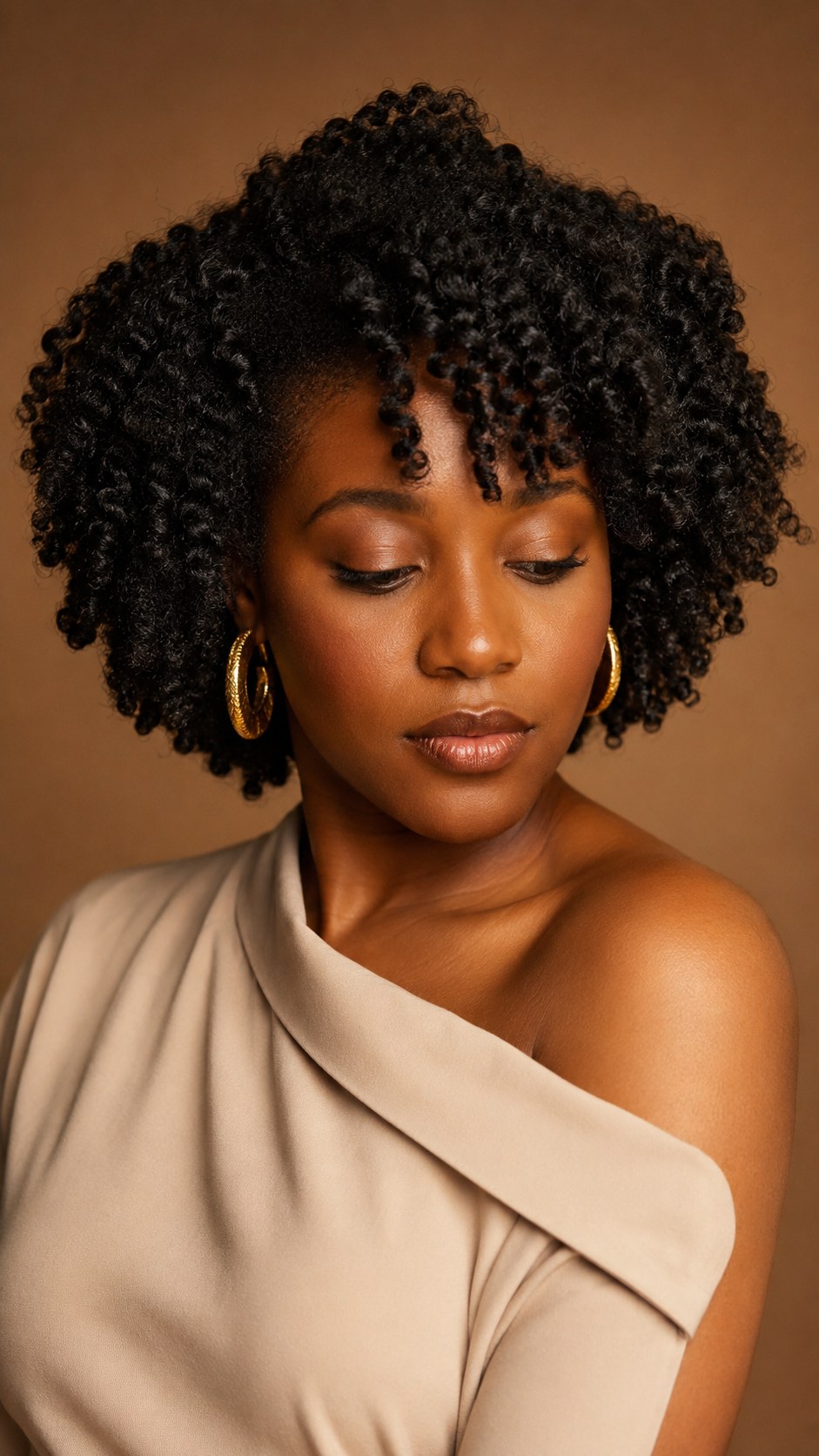 9. Sleek Low Ponytail with Curly Ends