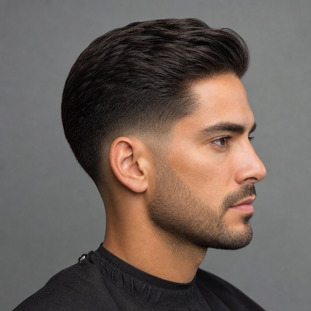1. The Classic Taper haircut for men with thick hair