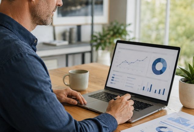self employed reviewing retirement figures