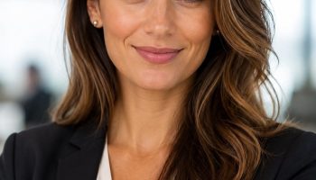 woman confident job interview
